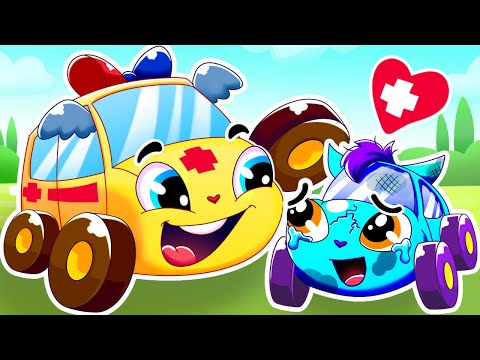 Brave Ambulance and Friends || Rescue Team Kids Songs by Baby Cars