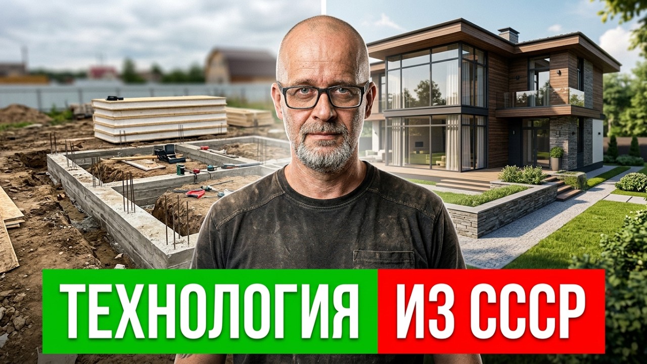 Коробка дома за 3 дня! Улучшенная технология из СССР!