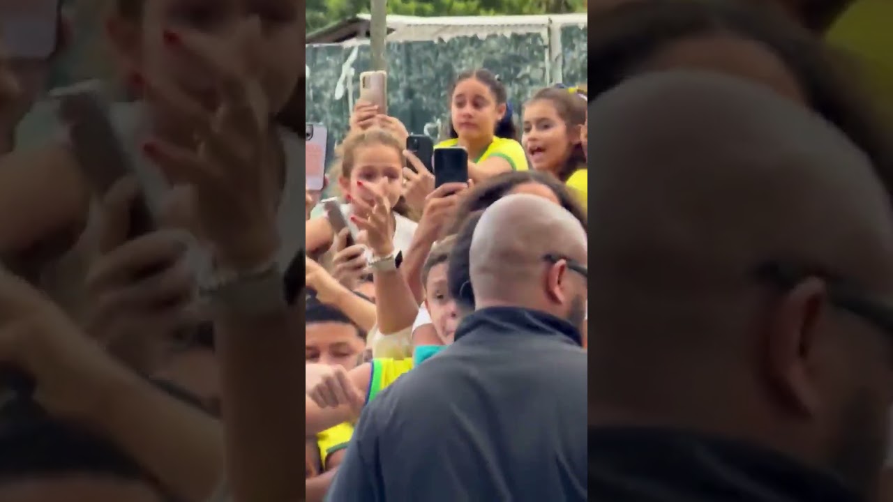 Como foi a saída do Brasil antes do jogo