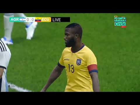 ? Argentina vs Ecuador EN VIVO | Copa América 2024 | PES 21 Simulation Gameplay