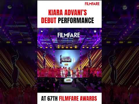 Kiara Advani Steals Show with DEBUT Performance at 67th Filmfare Awards
