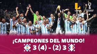 ¡ARGENTINA CAMPEÓN! La Albiceleste venció a Francia y se coronó en Qatar 2022 (Resumen y goles)