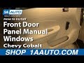 Chevy cobalt deals driver door panel