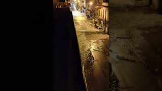 Il mare invade le strade Scaletta Zanclea (ME) - 20 Gennaio 2026