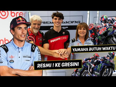 Aldeguer Resmi Gabung Gresini🏁Yamaha Butuh Waktu Untuk Kembali Pulih🏁Marquez :Hanya Kejar Kemenangan