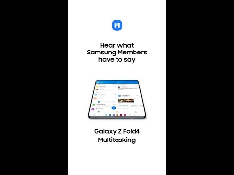 Galaxy Z Fold4: Samsung Members Review - Multitasking | Samsung