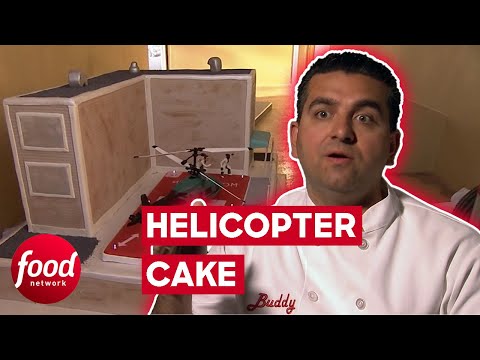 Can Buddy Make A HELICOPTER Cake That FLIES?! | Cake Boss