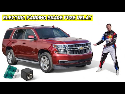 CHEVROLET TAHOE SUBURBAN ELECTRIC PARKING BRAKE FUSE RELAY LOCATION REPLACEMENT 2015 2016 2017 2018