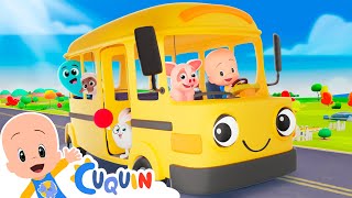 Animales cantan las ruedas del autobús | Humpty Dumpty al suelo cayó