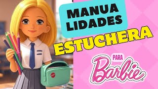 Como hacer LAPICERA en miniatura para muñecas Barbie 👝MANUALIDADES RÁPIDAS!