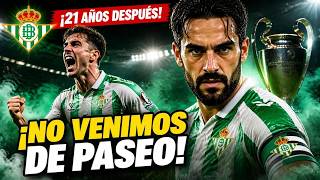 ¡NO VENIMOS DE PASEO! La locura del Betis en Champions: Remontada, Pellegrini y golazo de Parrott