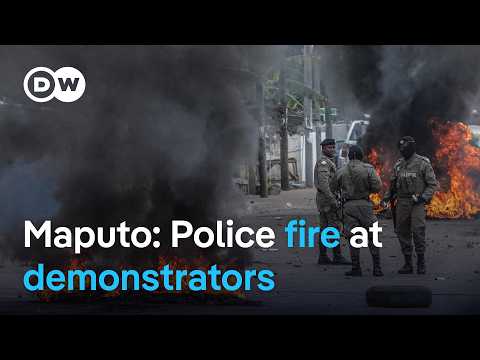 Police fire tear gas at post-election protesters in Mozambique, shoot at journalists | DW News
