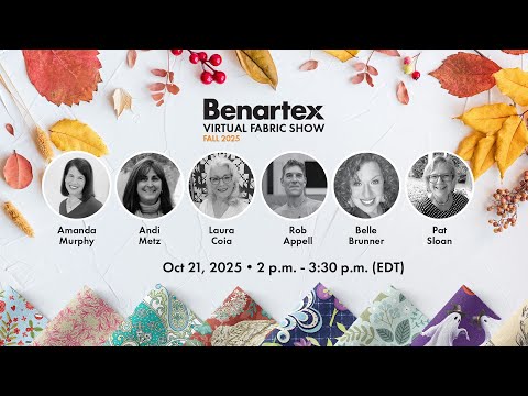 Virtual Fabric Show Fall 2025 - Session 1