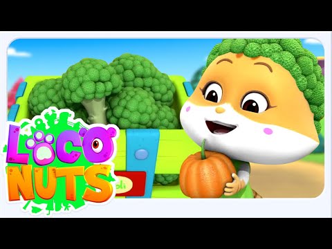 सब्जियों में हो रही है दोस्ती, Vegetable Song In Hindi, Train Song, Loco Nuts Hindi Rhymes For Kids