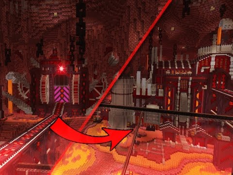 How To Build A Nether Base - EPIC MINECRAFT BUILD!