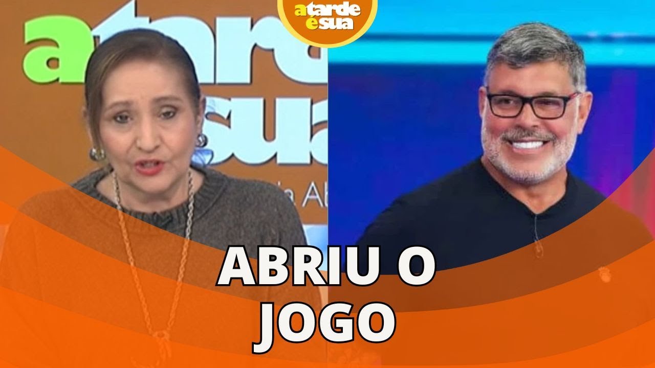 Sonia Abrão se irrita após ser envolvida em polêmica com Frota Confio demais nele e ele em mim
