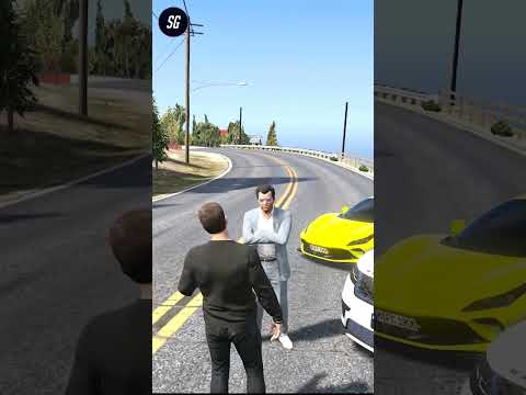 MICHAEL ASK MILLIONAIRE SON FOR LUXURY CARS AND GOT THIS! 😳🔥 | SHADOW GAMERZ #shorts #gta5 #gtav