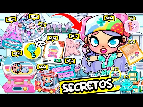 TODOS los SECRETOS deL nuevo hospital *NUEVA ACTUALIZACION* regalos y packs gratis en AVATAR WORLD