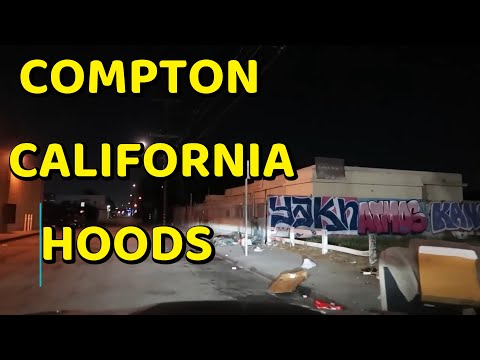 KENDRICK LAMAR'S HOOD IN COMPTON / NIGHTTIME COMPILATION