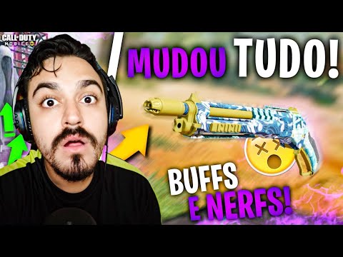 MUDANÇA DO META no CODM - BUFFS E NERFS do COD MOBILE // Melhores armas Call of Duty: Mobile