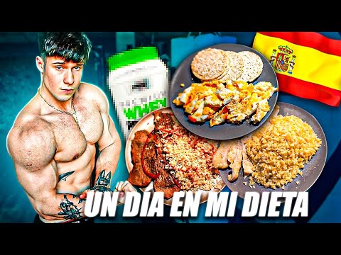 UN DIA EN MI DIETA PARA GANAR MÚSCULO EN ESPAÑA