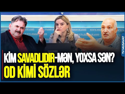 Sərdar Cəlaloğludan Ayaz Salayevə OD KİMİ SÖZLƏR: "Gəl yoxlayaq, kim SAVADLIDIR-mən, yoxsa sən?"