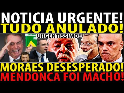 #URGENTE! ANDRÉ MENDONÇA MANDA ANULAR TUDO! MORAES PERDEU - INQUÉRITO ARQUIVADO! CASTRO É INOCENTE!