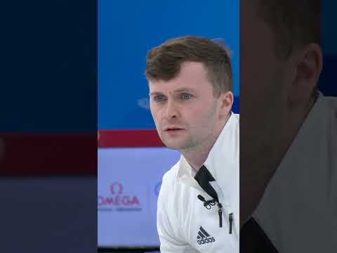 Bruce Mouat scores TWO IN ONE 😲🥌 #shorts