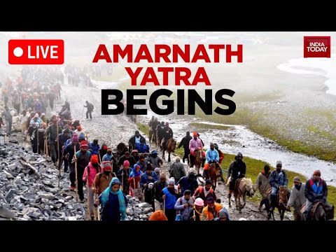 Amarnath Yatra LIVE: Amarnath Yatra 2025 | Shri Amarnath Yatra LIVE Coverage | Kashmir News LIVE
