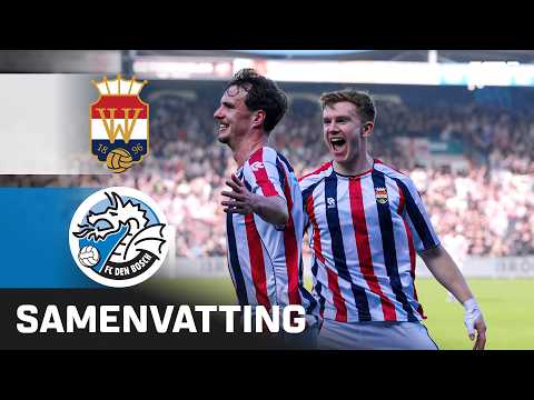 Calvin TWIGT KOPT RAAK, Kevin Monzialo KRIJGT TWEEDE GEEL! 🟥 | Samenvatting Willem II - FC Den Bosch