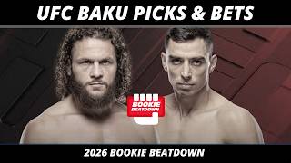 UFC Baku Picks, Bets, Props | Fiziev vs Torres Fight Previews, Predictions