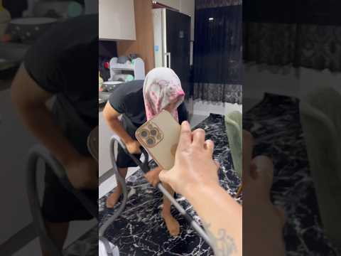 Babası arayınca Kocam Türkiye’de böyle R görülmedi !!!#shorts
