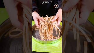 Chapati Noodles 🍜 #shorts