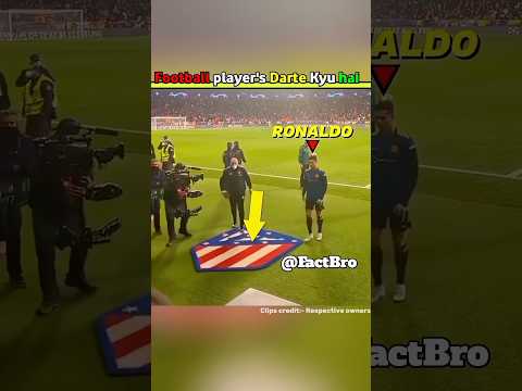 Why Footballer's scard walking on the club badge 😱||#facts #shorts #factholic #shortvideo