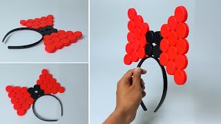 Idea Make Headbands From Plastic Bottle Cap || Best way bottle caps creation #recycle #waste