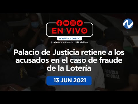 EN VIVO: Implicados en fraude de la Lotería permanecen en Palacio de Justicia