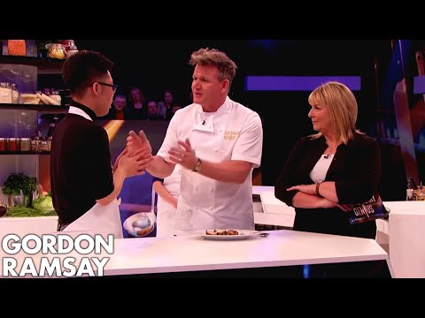Gordon Ramsay is Served RAW Chicken by Nervous Amateur Chef
