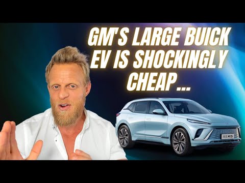 GM's Buick E5 large electric SUV with 300 mile range reduced to $23,500