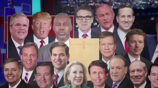 Stephen Colbert - Saying President Trump and Spectial moment