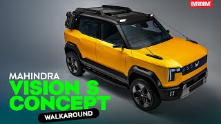 Mahindra Vision S - The Sub-4m Scorpio You Always Wanted?  #OVERDRIVE