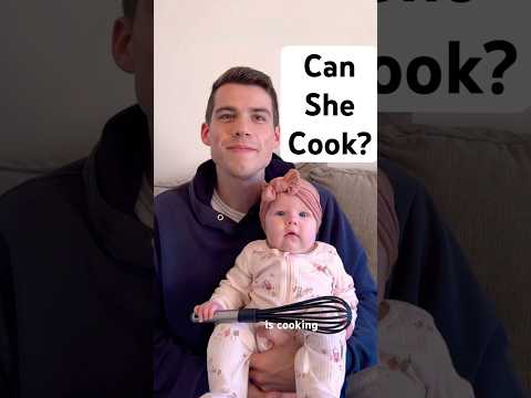 Can Our Baby Cook? #shorts