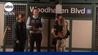 YouTube video thumbnail: Witnesses Chase Suspect After Fatal Stabbing in New York City Subway Station