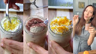 5 mousse Cremosas,  Rápidas, deliciosas y saludables