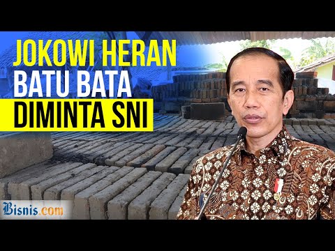 Jokowi Tak Semua Barang Harus SNI