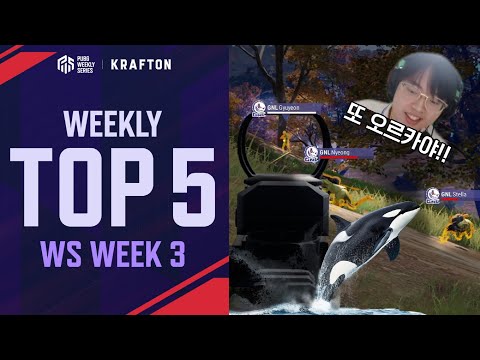 WEEK 3 하이라이트 TOP 5 l 2024 PWS: PHASE 2