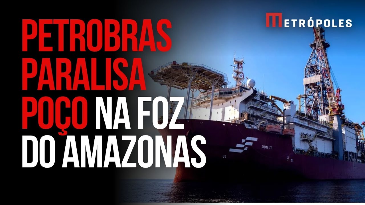 Acidente paralisa perfuração na Foz do Amazonas