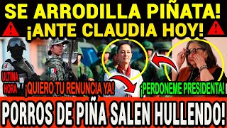 PASO AHORITITA ¡CLAUDIA MDREA A PIÑA LA HIZO QUE LA RESPETE! ¡MÉXICO EXIGE RENUNCIA!