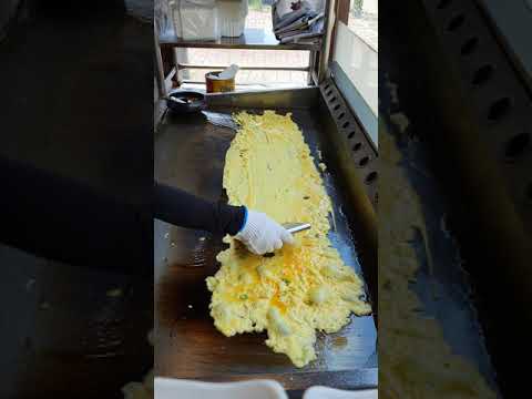 물란말이 노컷영상//1minute, fastest rolled omelette -Korean street food