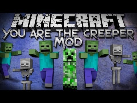 Minecraft Mods | YOU ARE THE CREEPER MOD - Summany an Army! - Mod Showcase