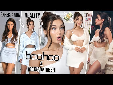 Video: TRYING ON MADISON BEER X BOOHOO COLLAB...